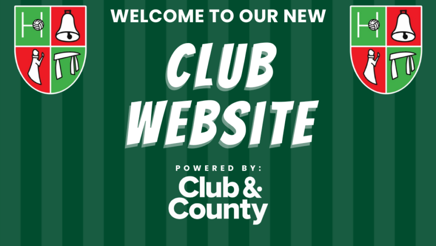 Welcome to our new Club Website