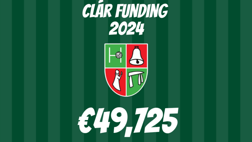 Clár Funding Grant €49,725